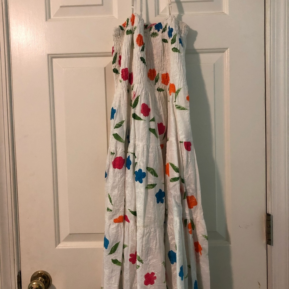 Summer floral dress